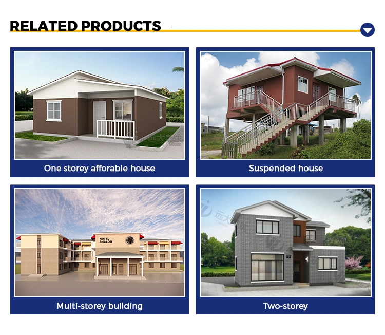 Eco-Friendly Prebafrized House Rcb System with Alc Panel